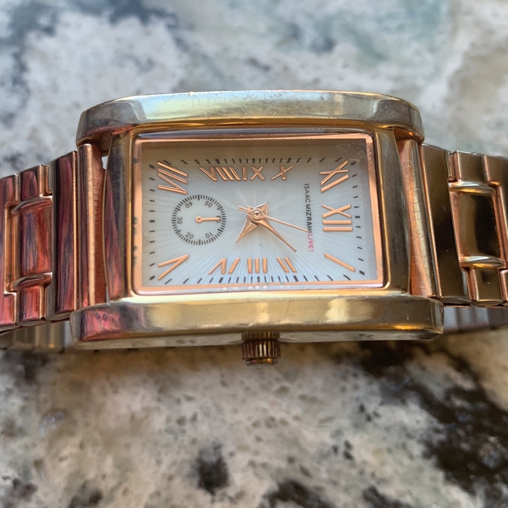 Bundle of 2 Stretch Band Watches by Isaac Mizrahi Live for QVC - Picture 5 of 6